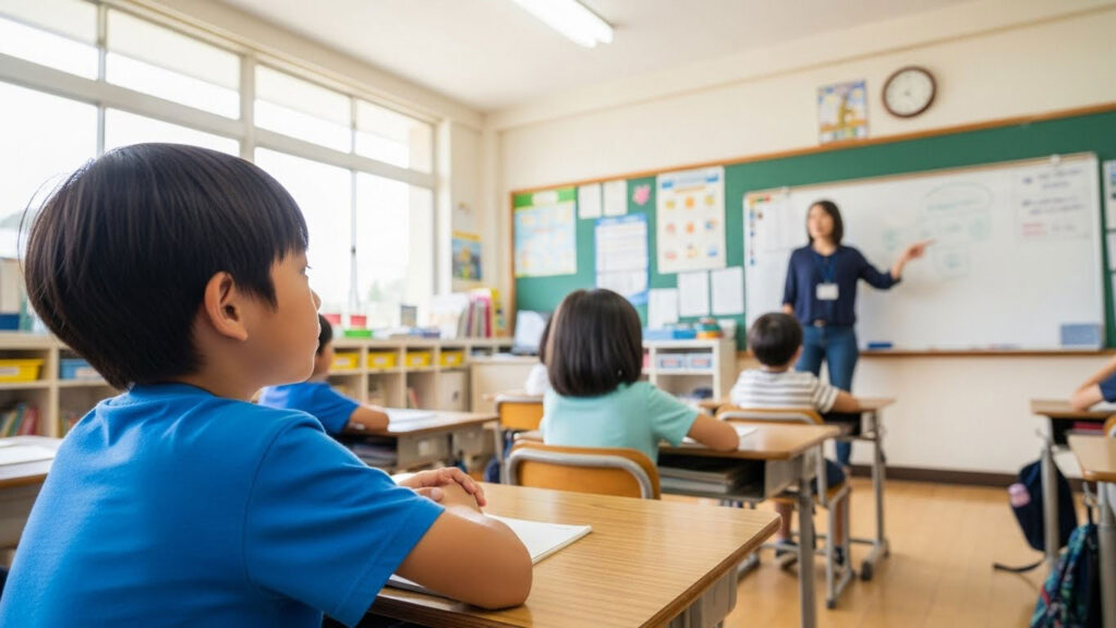 Murid duduk lebih dekat dengan guru dalam kelas yang kemas dan kelihatan lebih fokus.