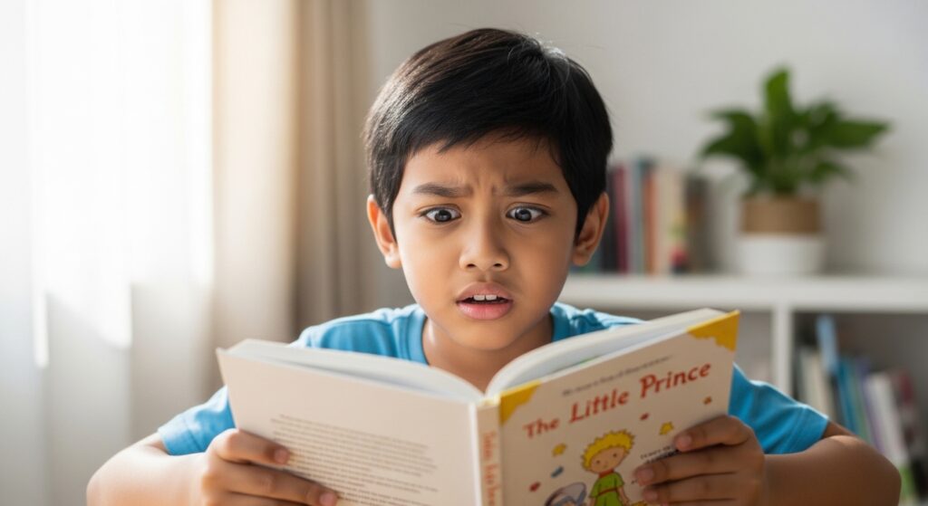 Kanak-kanak keliru selepas membaca dan tidak memahami isi kandungan