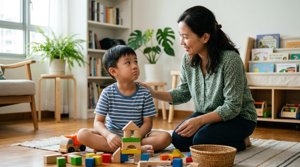 Anak Asia leka bermain dan lambat berhenti bila ibu bapa minta kemas atau mula belajar.