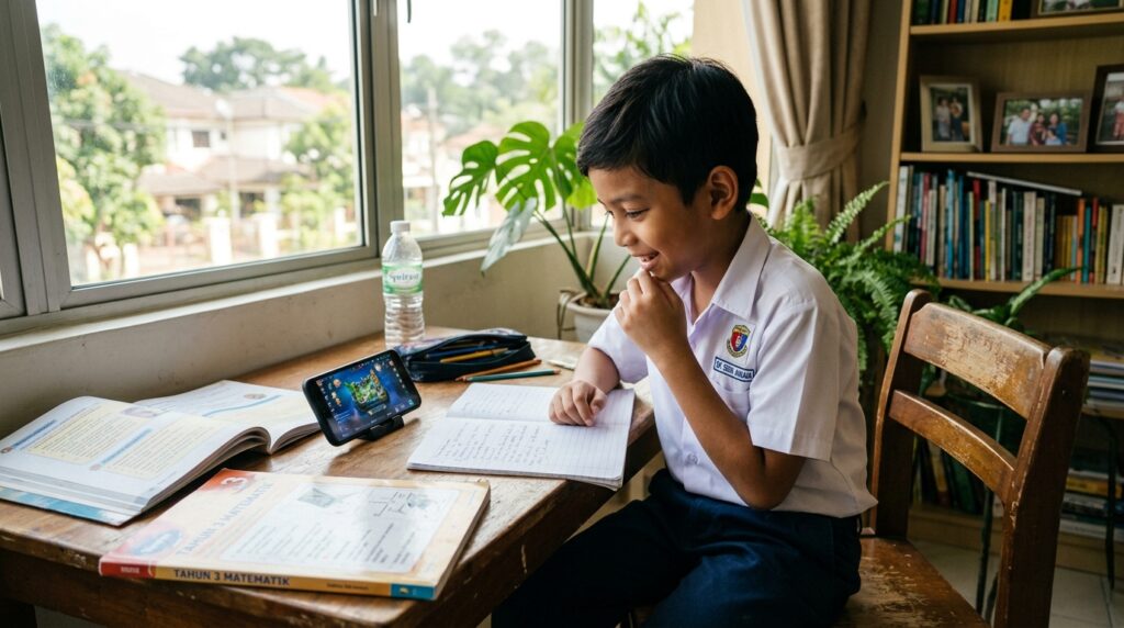 Kanak-kanak hilang fokus belajar kerana tertarik pada gadget