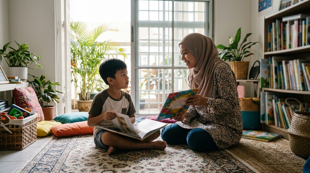 Anak Melayu cepat hilang minat apabila cerita buku tidak menarik sejak awal.